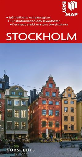 Bild på Stockholm EasyMap stadskarta
