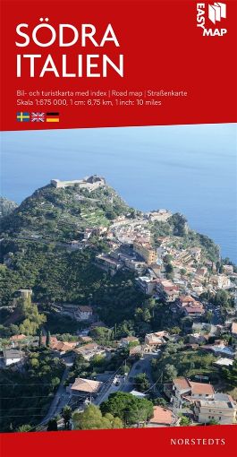 Bild på Södra Italien EasyMap : Skala 1:675.000