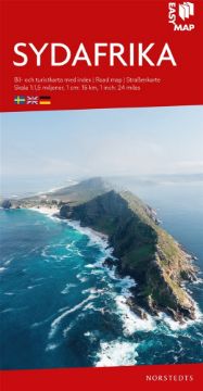 Visa detaljer för Sydafrika EasyMap : Skala 1:1,5milj Bild på Sydafrika EasyMap : Skala 1:1,5milj