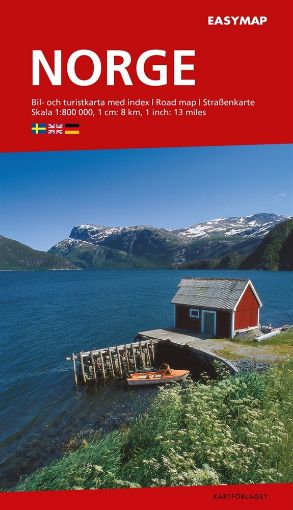 Bild på Norge EasyMap Kartförlaget 1:800 000