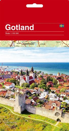 Bild på Gotland karta 1:100 000 Kartförlaget